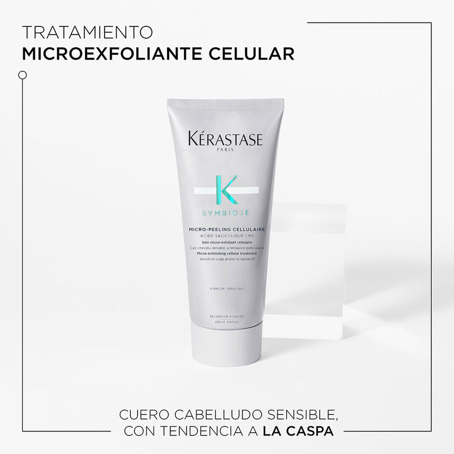 Kerastase Cuarteto Symbiose anticaspa para el cuero cabelludo graso y sensible