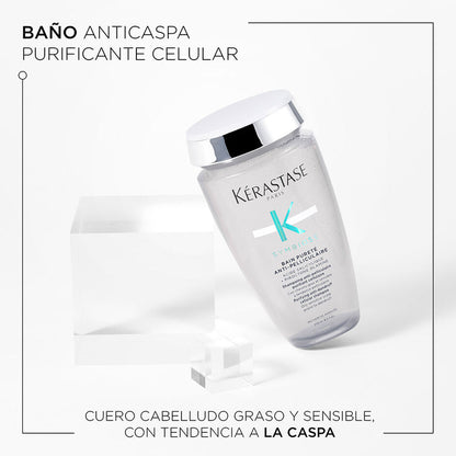 Kerastase Cuarteto Symbiose anticaspa para el cuero cabelludo graso y sensible