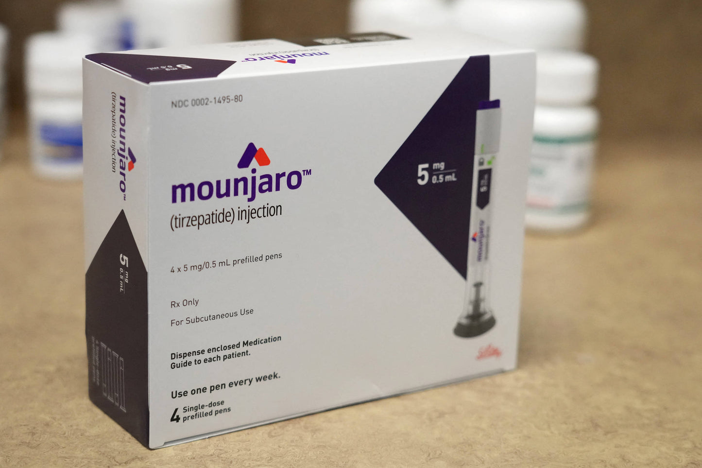 Mounjaro Tirzepatida 2,5mg con 2 plumas inyectables